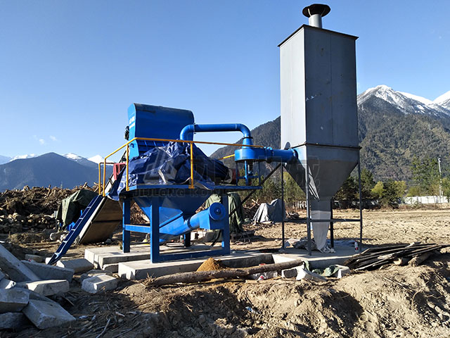 木材粉碎机的出现彻底革新了废弃木材的处理模式